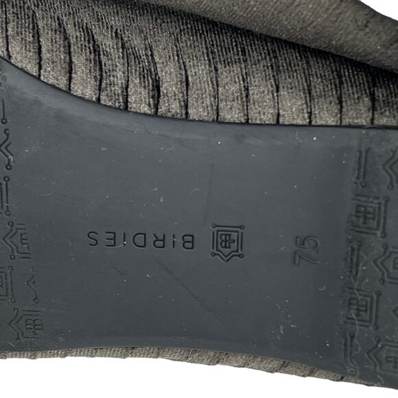 Birdies Women's The Starling Loafer SZ 7.5 Velvet Brown Python Snake Comfy Shoes - Picture 7 of 8